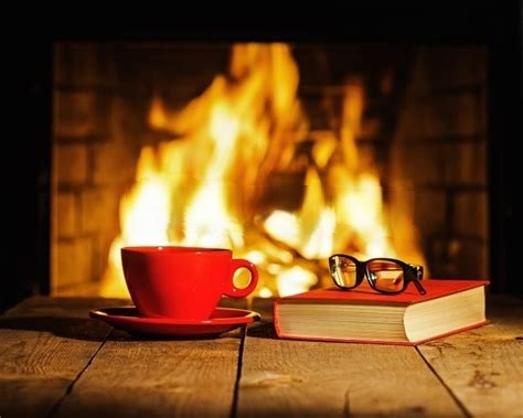 Cozy Fireplace Scene 1